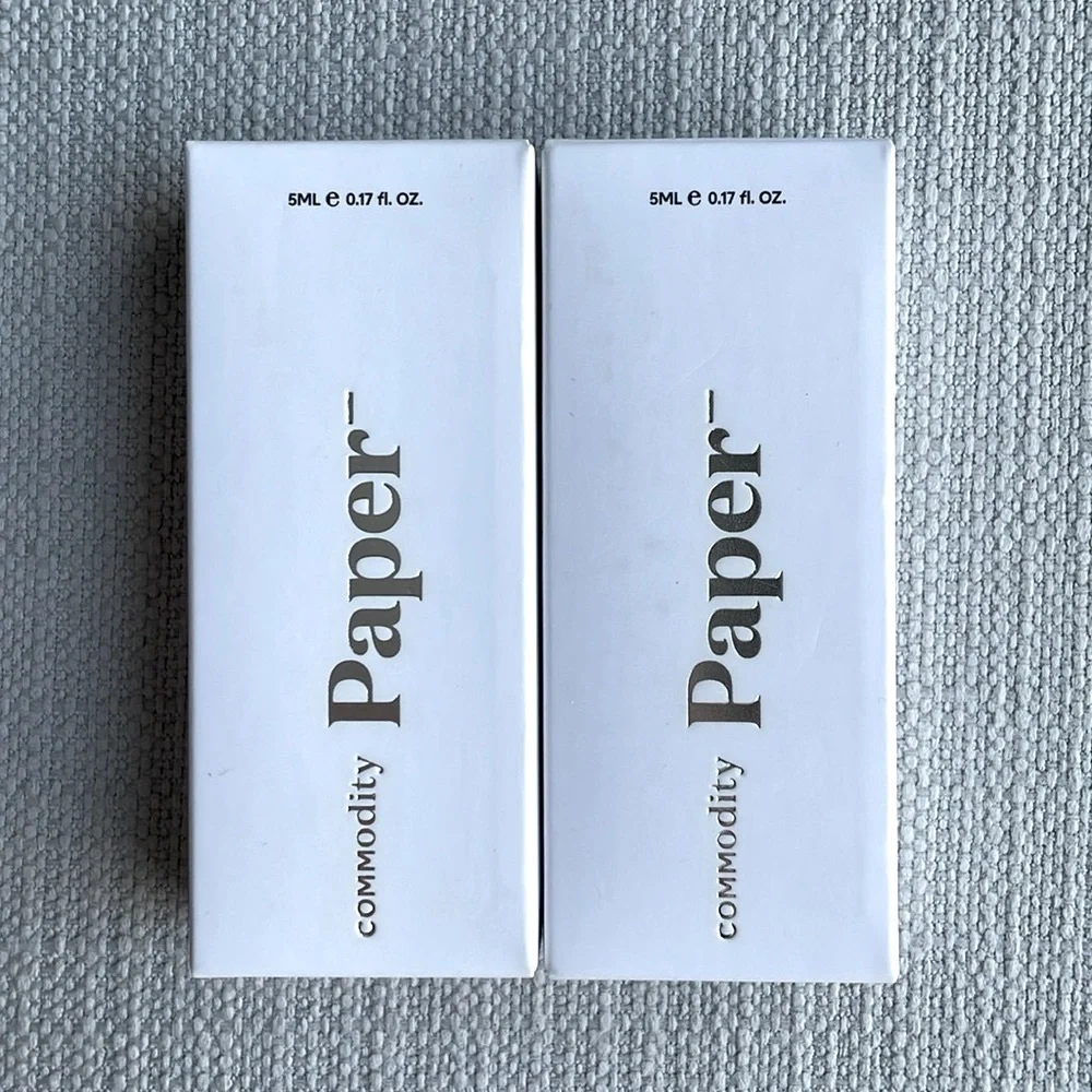 Commodity Paper - personal - TWO Deluxe sample Sized, 5ml fragrance